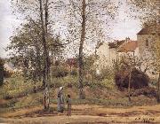 Camille Pissarro Landscape in the vicinity of Louveciennes oil painting picture wholesale